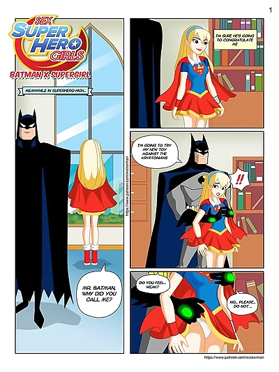 Sexo superhéroe las niñas supergirl