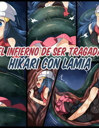 Mist Night Arniro Hell Of Swallowed Hikari with Lamia - El infierno de ser tragada Hikari con Lamia Pokemon Spanish..